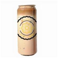 COFFEE BOBA · A pick-up milk tea made with coffee. Comes with sweet and delicious tapioca pearl. 