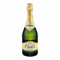Cook's Extra Dry California Champagne · Must be 21 to purchase. 11.5% ABV. Semi-dry, with crisp fruit flavors, complexity, and a lon...