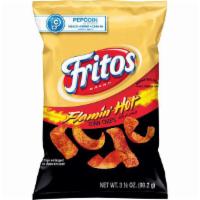 3.5 oz. Fritos Corn Chips & Flamin Hot Flavored · 