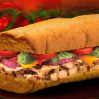 Grilled Chicken Sub · Grilled marinated chicken breast tenders.