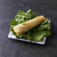 Vegetable Spring Roll · Rice paper or crispy dough filled with shredded vegetables. 