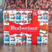 Budweiser Beer · Must be 21 to purchase. 12 pack 12oz can
