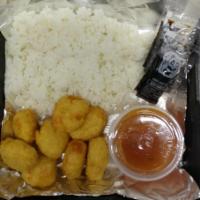 Sweet & Sour Chicken · Sweet and sour chicken with white rice
