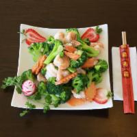 49. Shrimp with Broccoli · 