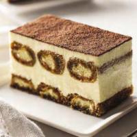 TIRAMISÙ · Layers of espresso drenched ladyfingers separated by
mascarpone cream and dusted with cocoa ...
