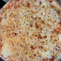 Extra Large Cheese Pizza · Sauce and cheese blend. Delicious.