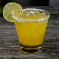 Passion Fruit Margarita · Arette Tequila Silver, passion fruit nectar, fresh lime juice. Must be 21 to purchase.