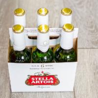 Stella Artois, 6 Pack - 12 oz. beer  · 4.00% ABV. Must be 21 to purchase.
