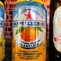 Orange San Pellegrino · Sparkling orange soda