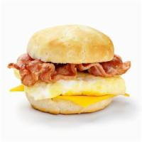 Bacon, Egg and Cheese on a roll · old favorite