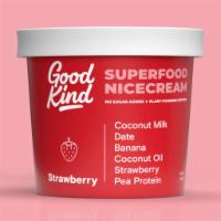 Strawberry · Strawberry Superfood Nicecream
- Organic Coconut Milk
- Organic Dates
- Organic Banana
- Org...