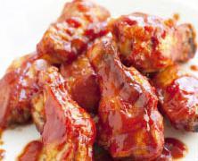 8 Wings · Our wings are initially smoked, then deep fried and tossed with your choice of sauce