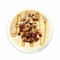 Banana Nut Smoothie · Banana, honey and your choice of almonds, almond butter or peanut butter.