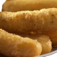 Mozzarella Sticks (6 Sticks) · Comes with 1 side of ranch or pizza sauce.
