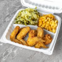 Fried Chicken · Your choice of the mini size that comes with 2 wings or the large that is served with 4 wing...