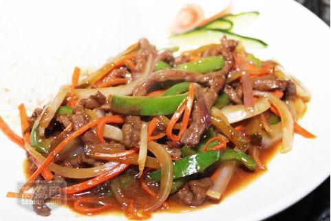 81. Hot and Spicy Beef干烧牛大 · Hot and spicy.