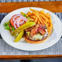 Build Your Own Burger · Half Pound Angus Beef Patty Served On Brioche Bun Topped With Lettuce, Tomato & Onion