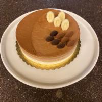 Trilogy Chocolate Mousse Cake · Amazing white, milk, dark layer chocolate mousse. Ingredients: % 35 Noel milk , %35 Noel whi...