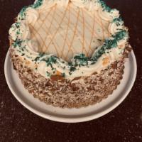 Carrot Cake · Made by carrot cake slices with amazing cream cheese frosting. Ingredients - For cake: Frenc...