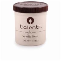 Vanilla Bean Gelato · Slow cooked, creamy vanilla gelato with hand-scraped vanilla beans