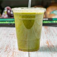 6. Green Power Pleasure Juice · Green chard, kale, celery, collard, parsley, ginger, apple, lemon.