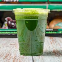 21. Brain Booster Juice · Green surprise. Kale, green apple, lemon, ginkgo biloba extract.