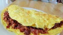 Bacon Omelet · Made with 3 large farm-fresh eggs and bacon. Served with home fries and choice of toast.
