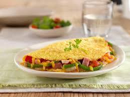 Western Omelet · Made with 3 large farm-fresh eggs with ham, peppers and onions. Served with home fries and c...