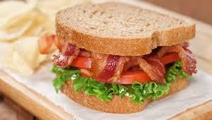 BLT Sandwich · Bacon, lettuce and tomato.