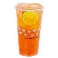 Strawberry Lemon Jade 草莓柠檬 · Large only. Fresh lime juice, orange, , tea jelly, chia seed , lime .