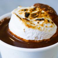 Homemade Hot Chocolate  · Homemade with local NY Hudson Valley milk, cream, & Guittard chocolate.