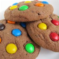 Rainbow M&M Cookies · These incredibly addicting cookies are super chewy and, by far, the softest cookie We’ve eve...