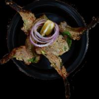 Tandoor Grilled Lamb Chops (4 chops) · if you like red meat - go for it, true specialty!