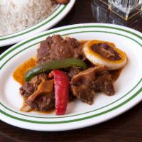 Rabo Guisado · Oxtail stew.