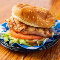 Grilled Chicken Sandwich · Lettuce, tomato and mayonnaise.