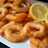 Calamares fritos · Fried Squid