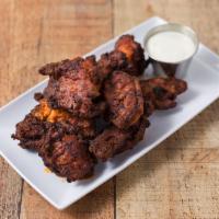 Buffalo Wings · Comes with a side of bleu cheese