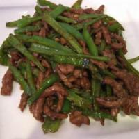 93A. Beef with String Beans · 