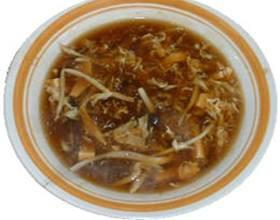 5. Hot and Sour Soup · With crispy noodle. Hot and spicy.