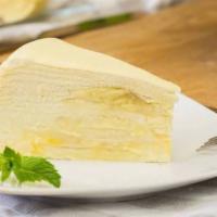 Durian Crepe Cake · 