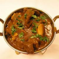 Nepali Style Goat Curry · The only thing better than our Nepali Style Chicken Curry is our Nepali Style, Goat Curry.