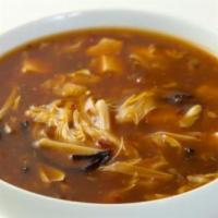 Chicken Hot & Sour Soup · Hot and Sour Chicken Soup is a classic soup that is loaded with mushrooms, carrot, ginger, g...
