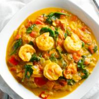 Shrimp Coconut · Shrimp dish made in coconut milk. A must try!