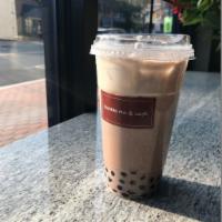 Chocolate Bubble Tea  · Large size. Allergy Alert: Contains dairy.