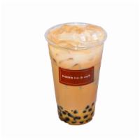 Caramel Bubble Tea  · Large size. Allergy Alert: Contains dairy. If you need Non-Dairy, please mention in your ord...