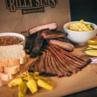 Rib Zone Family Pack · Serves 3-4. Full rack of ribs, plus 1lb. of meat, 2 sides (1 pint each) and 4 slices of Texa...