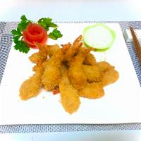 S4. Fried Baby Shrimp · 