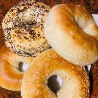 Bagel · Your choice of Plain, Sesame, Everything or Onion.