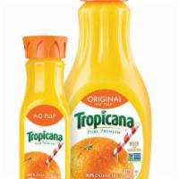 Tropicana orange juice · 