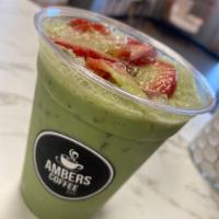 Green Tea Latte  · Matcha, Milk & Ice